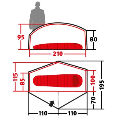 Намет Wechsel Trailrunner TL Laurel Oak (231056) - 6 - Robinzon.ua