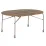Стіл Bo-Camp Feather Oval 130x90 cm Brown (1404466) - 2 - Robinzon.ua