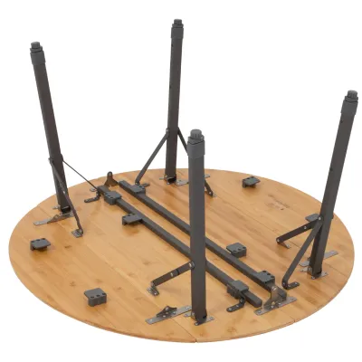 Стіл Bo-Camp Poundbury Round 90x90 cm Brown (1404656) - 4 - Robinzon.ua