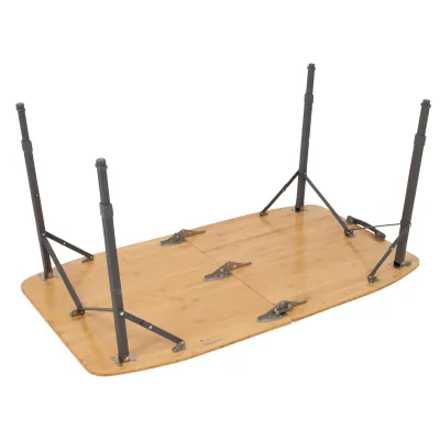 Стіл Bo-Camp Islington Oval 120x70 cm Brown (1404652) - 4 Стіл Bo-Camp Islington Oval 120x70 cm Brown (1404652) - 4 - Robinzon.ua