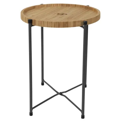 Стіл Bo-Camp Carnaby M 32x32 cm Bamboo Brown (1404322) - 4 - Robinzon.ua