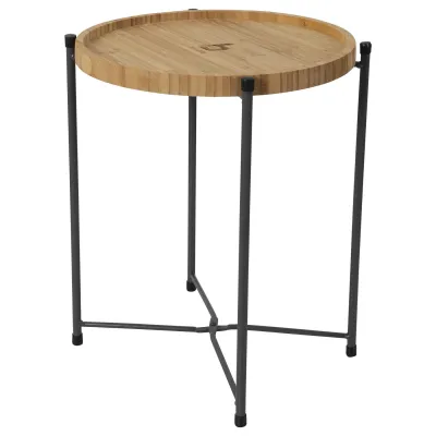 Стіл Bo-Camp Carnaby M 32x32 cm Bamboo Brown (1404322) - 5 - Robinzon.ua