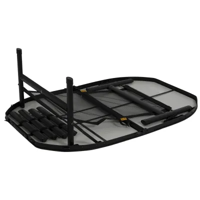 Стіл Bo-Camp Northgate Oval 120x80 cm Black/Grey (1404187) - 6 - Robinzon.ua