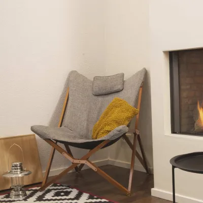 Крісло розкладне Bo-Camp Bloomsbury L Grey (1200370) - 1 - Robinzon.ua