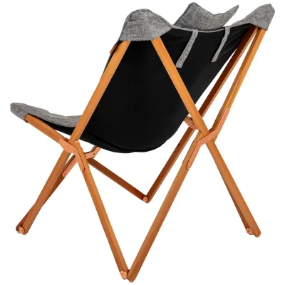 Крісло розкладне Bo-Camp Bloomsbury L Grey (1200370) - 6 - Robinzon.ua