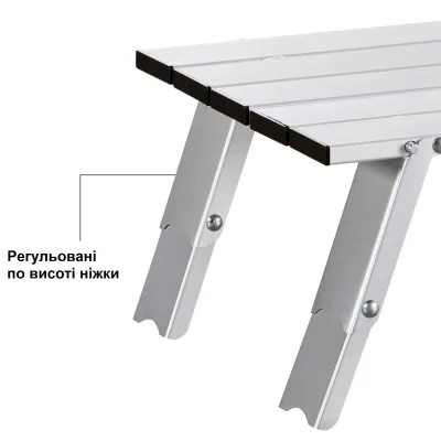 Стол Uquip Handy Silver (244110) - 2 Стол Uquip Handy Silver (244110) - 2 - Robinzon.ua
