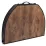 Стіл Bo-Camp Woodbine Oval 100x70 cm Black/Wood look (1404185) - 6 - Robinzon.ua