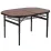 Стол Bo-Camp Melrose Oval 120x80 cm Black/Wood look (1404220) - 2 - Robinzon.ua