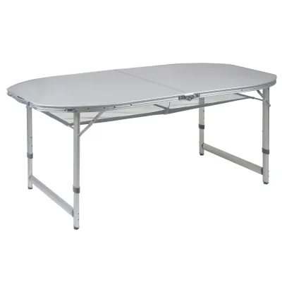 Стол Bo-Camp Premium Oval 150x80 cm Grey (1404405) - 5 - Robinzon.ua