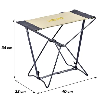 Стілець розкладний Uquip Fancy Sand/Grey (244041) - 2 - Robinzon.ua