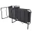 Кровать раскладная Bo-Camp Sun Lounger With Sunscreen 5 Positions Grey (1304492) - 1 - Robinzon.ua