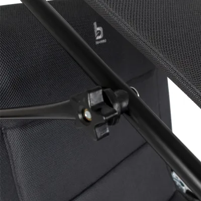 Кровать раскладная Bo-Camp Sun Lounger With Sunscreen 5 Positions Grey (1304492) - 6 - Robinzon.ua