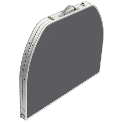Стіл Bo-Camp Case Model Oval 120x80 cm Grey (1404415) - 4 - Robinzon.ua