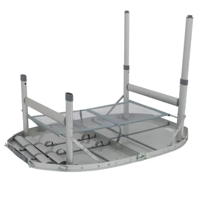 Стіл Bo-Camp Premium Oval 100x70 cm Grey (1404424) - 3 Стіл Bo-Camp Premium Oval 100x70 cm Grey (1404424) - 3 - Robinzon.ua