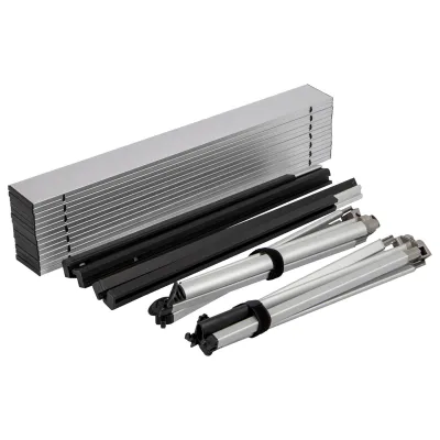 Стіл Bo-Camp Lamel 121x80 cm Aluminium (1404438) - 3 - Robinzon.ua