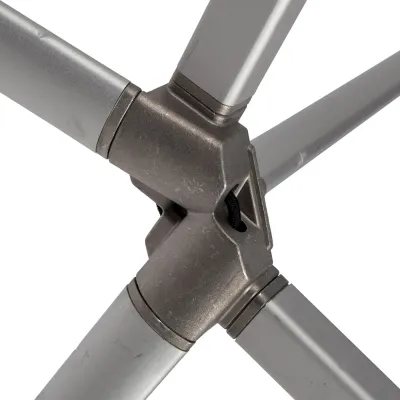 Стіл Bo-Camp Lamel 121x80 cm Aluminium (1404438) - 4 - Robinzon.ua