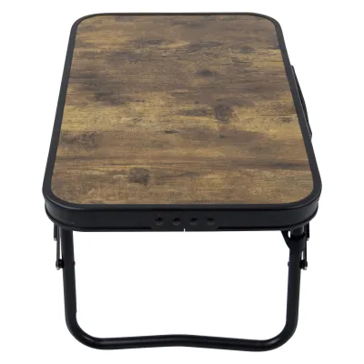 Стіл Bo-Camp Woodbine Compact 56x34 cm Black/Wood look (1404190) - 2 - Robinzon.ua