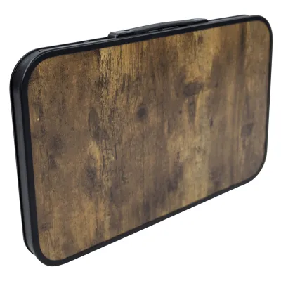 Стіл Bo-Camp Woodbine Compact 56x34 cm Black/Wood look (1404190) - 6 - Robinzon.ua