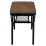 Стол Bo-Camp Woodbine 56x34 cm Black/Wood look (1404191) - 5 - Robinzon.ua