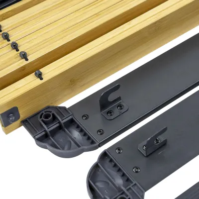 Стіл Bo-Camp Maryland M 80x63 cm Bamboo Brown (1404643) - 2 - Robinzon.ua