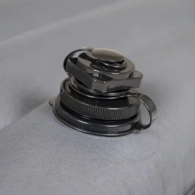 Килимок надувний Bo-Camp Flex Built-in Pump 194x70x10 cm Anthracite (3106605) - 2 - Robinzon.ua