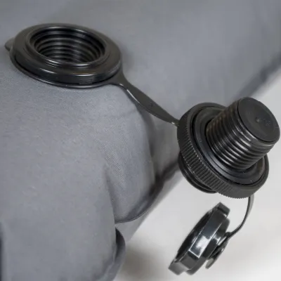 Килимок надувний Bo-Camp Flex Built-in Pump 194x70x10 cm Anthracite (3106605) - 3 - Robinzon.ua