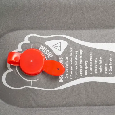 Килимок надувний Bo-Camp Flex Built-in Pump 194x70x10 cm Anthracite (3106605) - 4 - Robinzon.ua