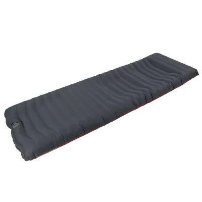 Килимок надувний Bo-Camp Laticuda Ergonomic Gold 191x60x14 cm Grey/Red (3107105) - 2 - Robinzon.ua