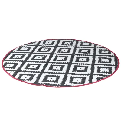 Коврик для пикника Bo-Camp Falconwood Round Black/White (4271100) - 1 - Robinzon.ua