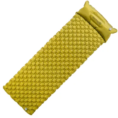 Коврик надувной Wechsel Coreo Double-Tube TL Lemon/Grey (233122) - 1 - Robinzon.ua