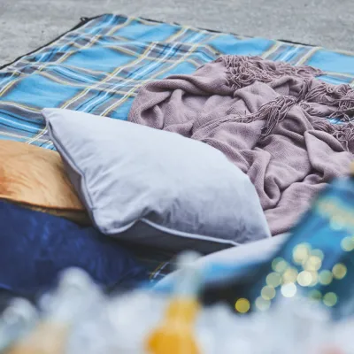 Килимок для пікніка Uquip Scotty L Petrol/Grey (243102) - 1 - Robinzon.ua