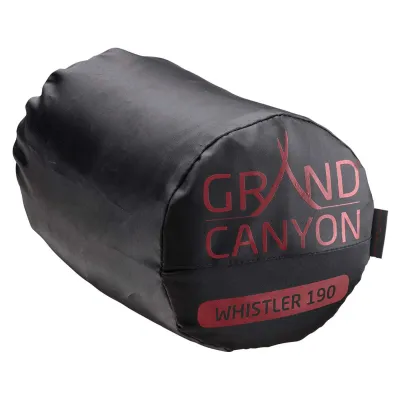 Спальный мешок Grand Canyon Whistler 190 13°C Red Dahlia Left (340001) - 3 - Robinzon.ua