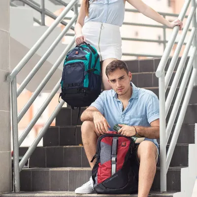 Рюкзак міський Swissbrand Oregon 26 Red (SWB_BLORE201U) - 5 - Robinzon.ua