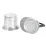 Кофеварка Bo-Camp Aluminium 1-cup Silver (2200535) - 2 - Robinzon.ua