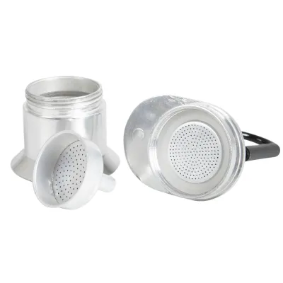 Кофеварка Bo-Camp Aluminium 1-cup Silver (2200535) - 3 - Robinzon.ua