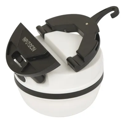 Ліхтар кемпінговий Bo-Camp Kuma Silicone Rechargeable 200 Lumen White/Black (5818808) - 2 - Robinzon.ua