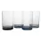Набор стаканов Gimex Water Glass Colour 4 Pieces 4 Person Sky (6910181) - 2 - Robinzon.ua