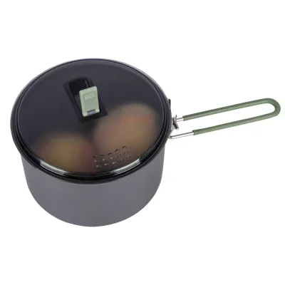 Кастрюля Bo-Camp Explorer Hard Anodized 1L Grey/Green (2200236) - 2 Кастрюля Bo-Camp Explorer Hard Anodized 1L Grey/Green (2200236) - 2 - Robinzon.ua