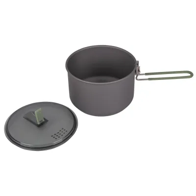 Кастрюля Bo-Camp Explorer Hard Anodized 1L Grey/Green (2200236) - 3 Кастрюля Bo-Camp Explorer Hard Anodized 1L Grey/Green (2200236) - 3 - Robinzon.ua