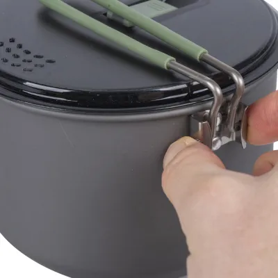 Кастрюля Bo-Camp Explorer Hard Anodized 1L Grey/Green (2200236) - 5 Кастрюля Bo-Camp Explorer Hard Anodized 1L Grey/Green (2200236) - 5 - Robinzon.ua