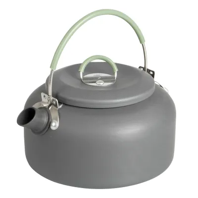 Набор посуды Bo-Camp Explorer XL 4 Pieces Hard Anodized Grey/Green (2200249) - 2 - Robinzon.ua