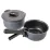 Набор посуды Bo-Camp Trekking 5 Pieces Anthracite (2300351) - 1 - Robinzon.ua