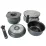 Набор посуды Bo-Camp Trekking 5 Pieces Anthracite (2300351) - 6 - Robinzon.ua