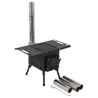 Піч дров'яна Bo-Camp Falconwood Black (8618600) - 5 - Robinzon.ua