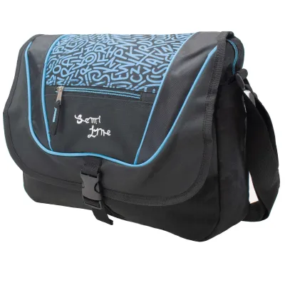 Сумка через плечо Semi Line 9 Black/Blue (7156) - 4 - Robinzon.ua