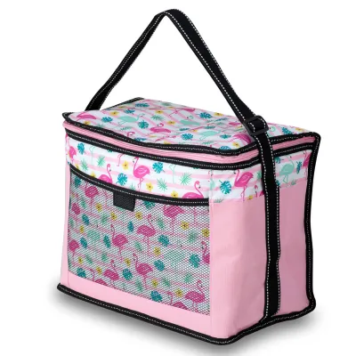 Термосумка Semi Line 18 Pink Print (L2018-4) - 1 Термосумка Semi Line 18 Pink Print (L2018-4) - 1 - Robinzon.ua