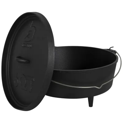 Казан с крышкой Bo-Camp Dutch Oven Cast Iron 31 cm/5 L Black (2122410) - 3 Казан с крышкой Bo-Camp Dutch Oven Cast Iron 31 cm/5 L Black (2122410) - 3 - Robinzon.ua