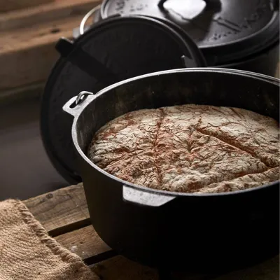 Казан з кришкою Groenberg Askja Pot 30 cm / 7 L Black (266017) - 6 - Robinzon.ua