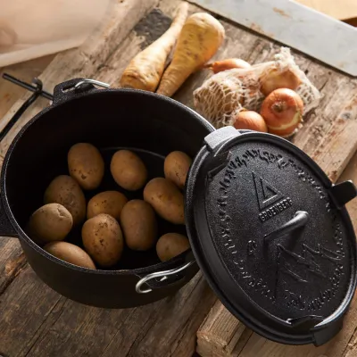 Казан з кришкою Groenberg Askja Pot 25 cm / 4 L Black (266016) - 6 Казан з кришкою Groenberg Askja Pot 25 cm / 4 L Black (266016) - 6 - Robinzon.ua