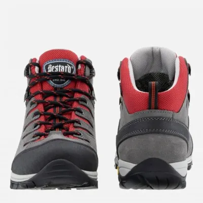 Черевики жіночі Bestard Travessa Lady 42 - сірий/червоний, трекінгові - 3538.42 - 2 - Robinzon.ua